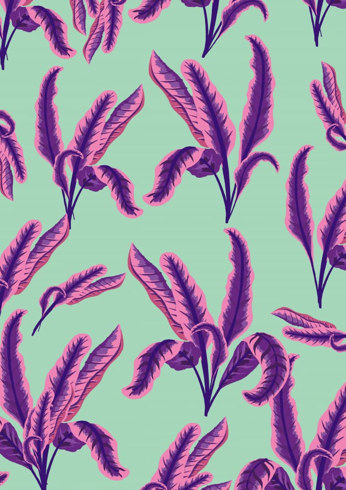 Vibrant Tropical Foliage by Nicholas — canvas wall art
