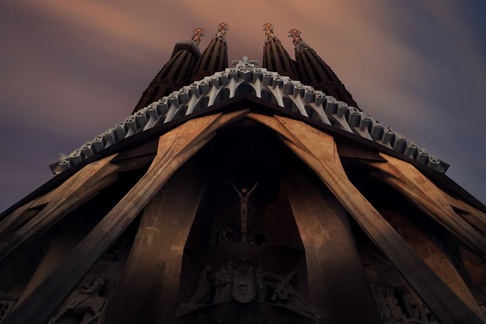 Majestic Sagrada Familia by Jose Parejo — canvas wall art