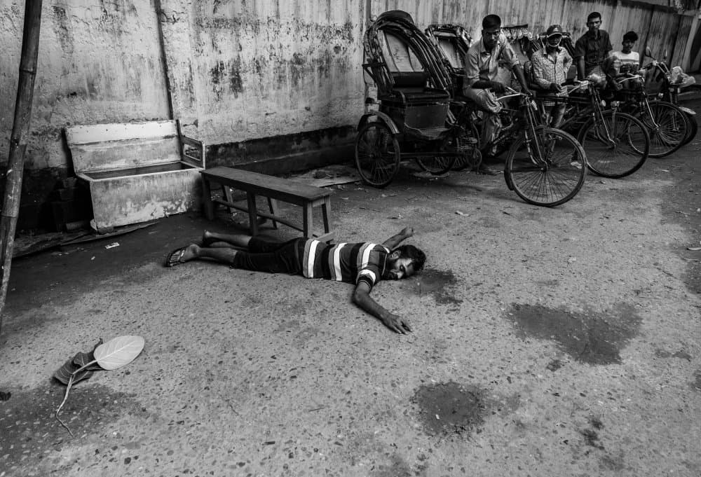 Urban Street Rest by Md. Arifuzzaman — canvas wall art