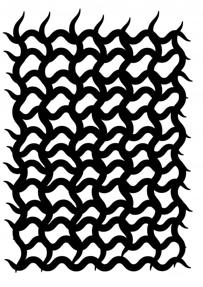Dynamic Organic Pattern by Nicholas — canvas wall art