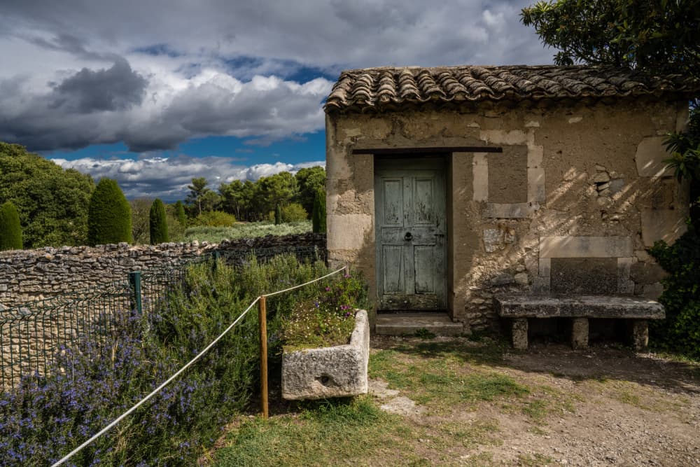 Rustic Provence Cottage by Corinne Spector — canvas wall art