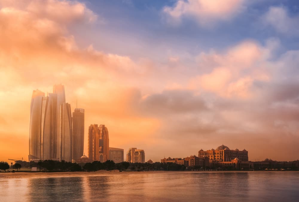 Golden Hour City Palace by Mohamed Kazzaz — canvas wall art