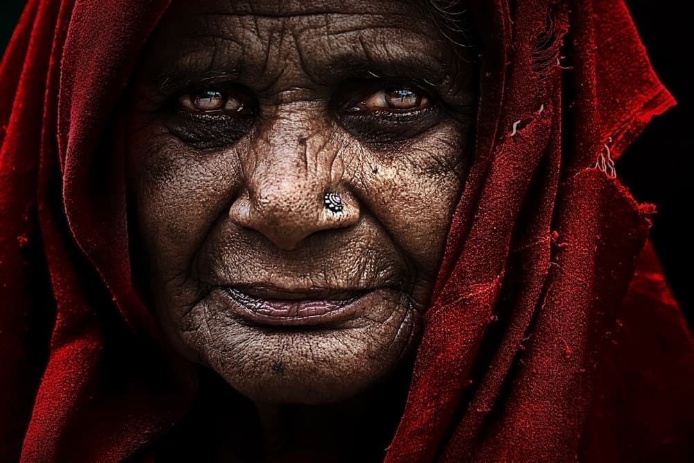 Wise Woman's Face by Sergio Pandolfini — canvas wall art