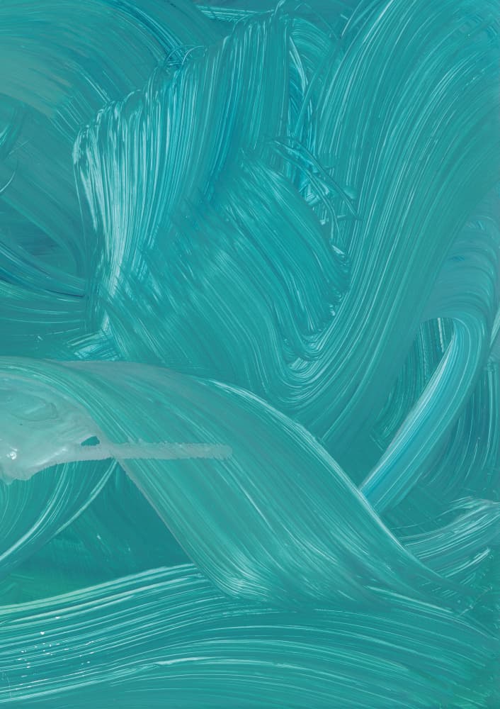Dynamic Aqua Currents by Maira Ribena — canvas wall art