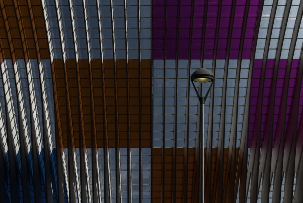 Modern Architectural Lines by Wim Schuurmans — canvas wall art