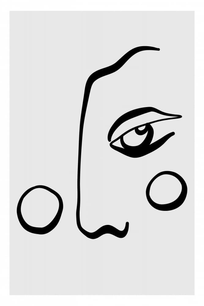 Simplefacesno03 by Treechild — canvas wall art