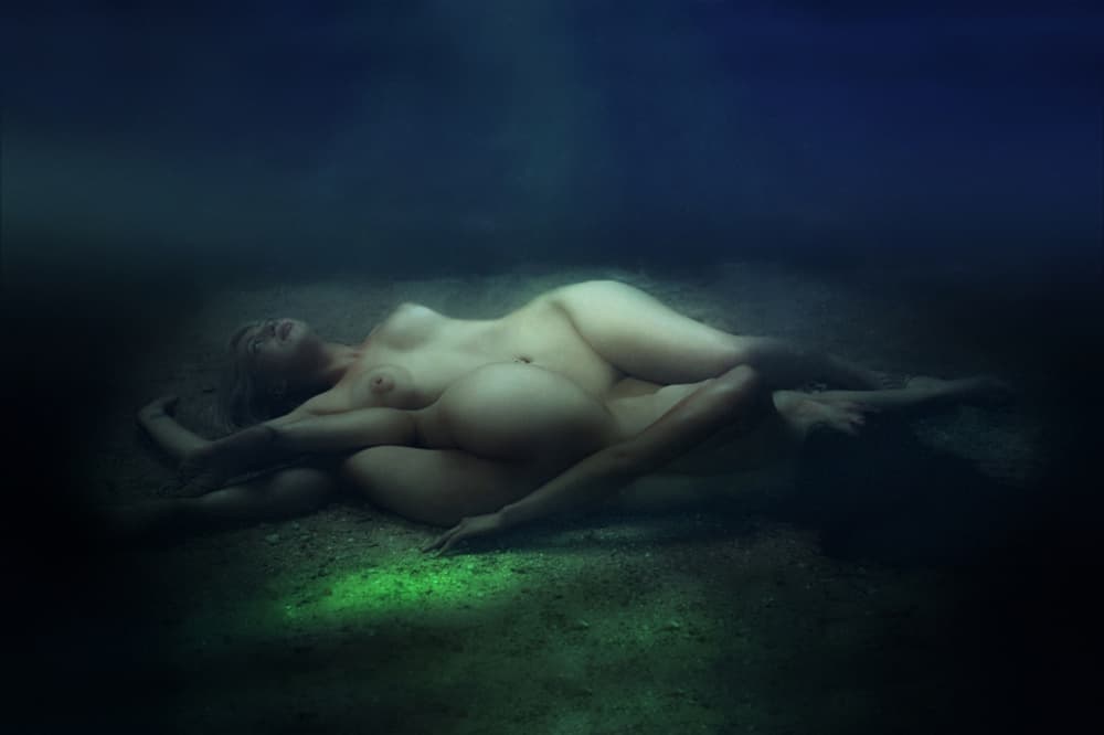 Underwater Embrace by Adela Lia Rusu — canvas wall art