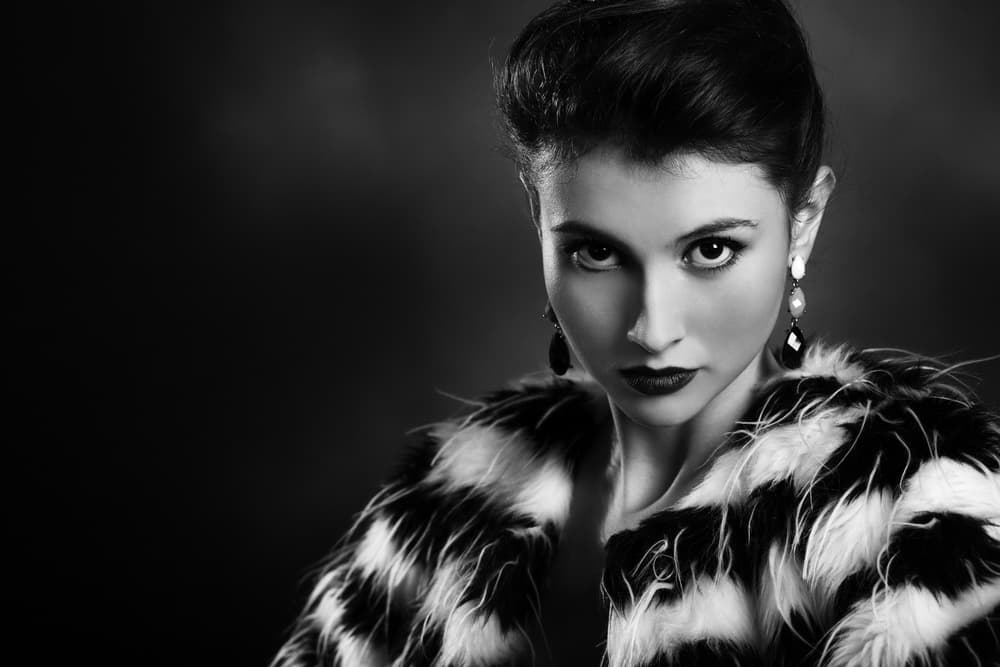 Dramatic Fashion Portrait by Peppe Tambè — canvas wall art