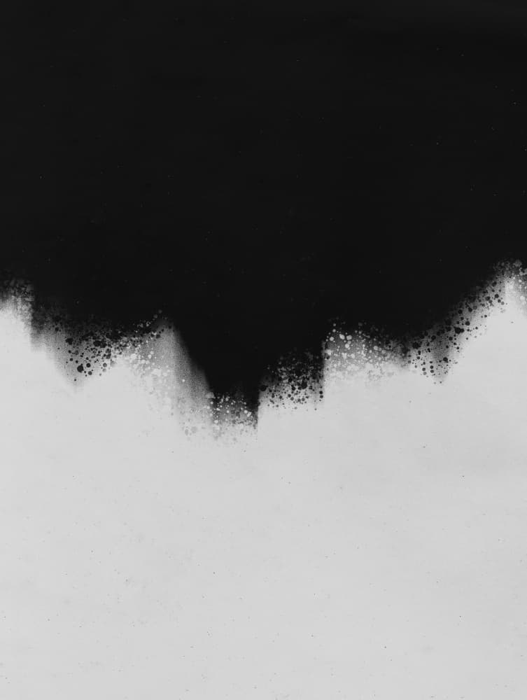 Monochrome Flow by Treechild — canvas wall art