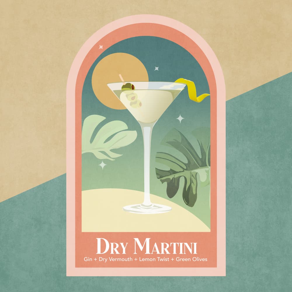 Elegant Cocktail Scene by Emel Tunaboylu — canvas wall art
