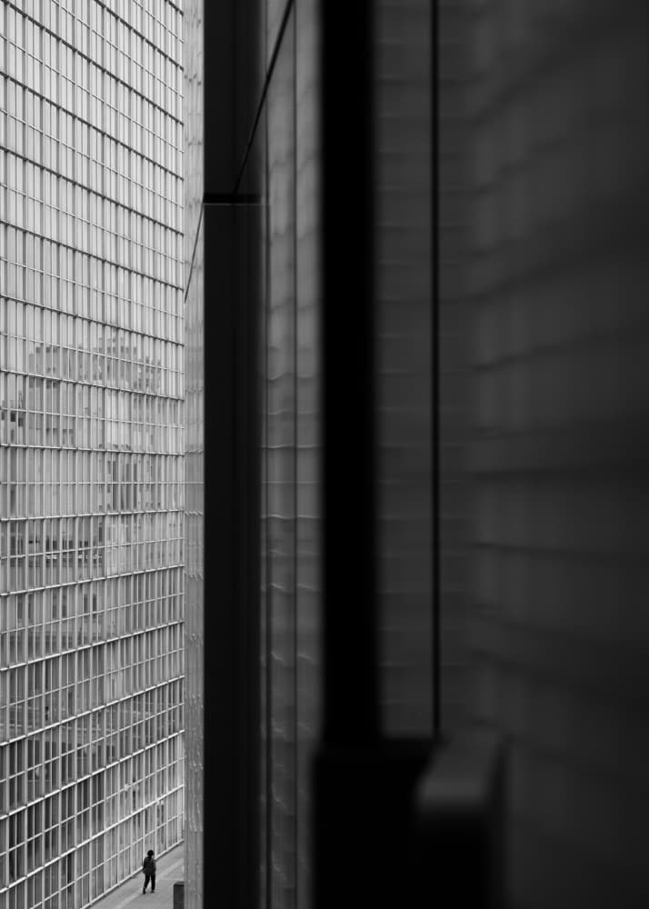 Urban Solitude Architecture by Satoshi Hata — canvas wall art