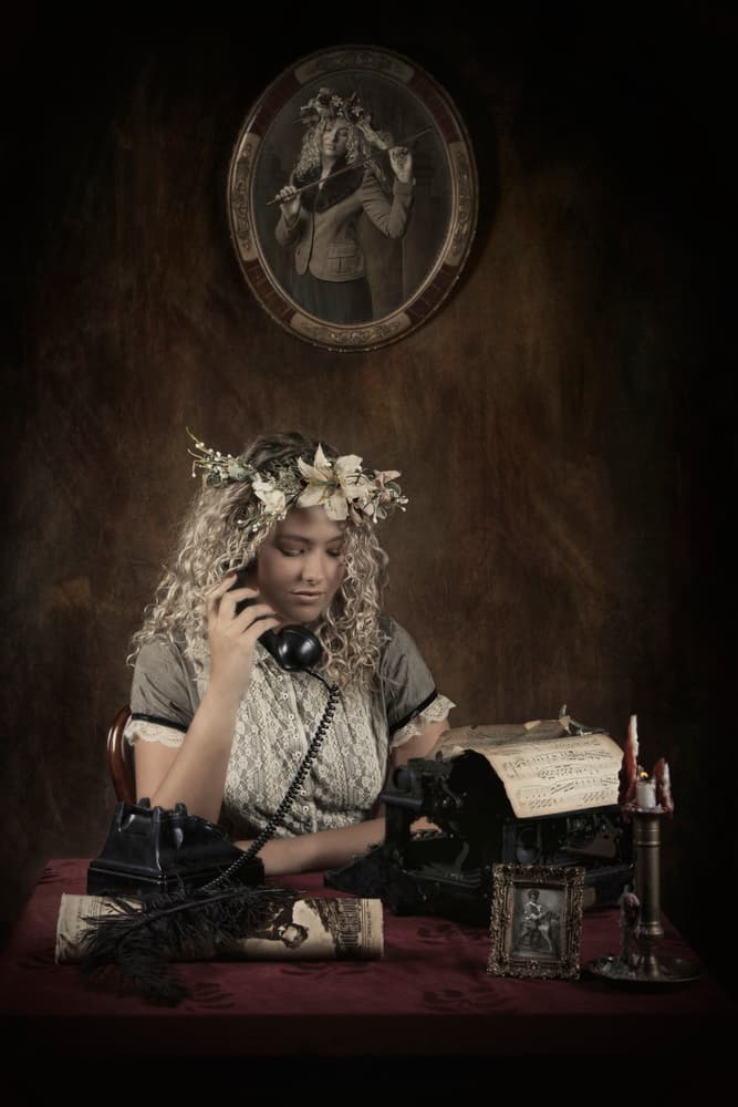Old times by Carola Kayen-Mouthaan — canvas wall art