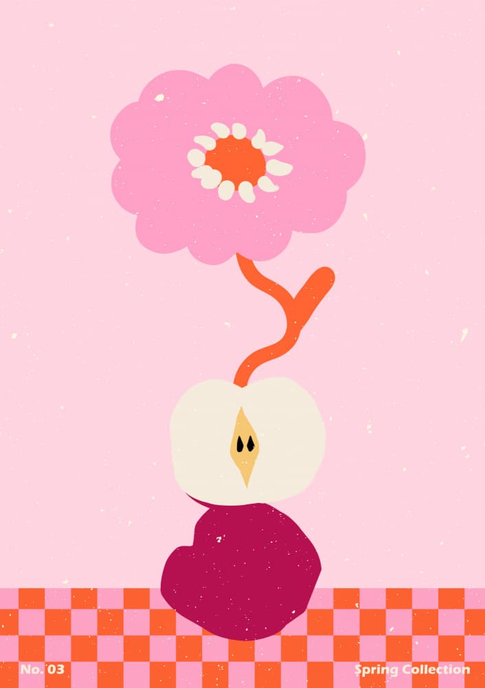 Spring Flower #03 by NKTN — canvas wall art
