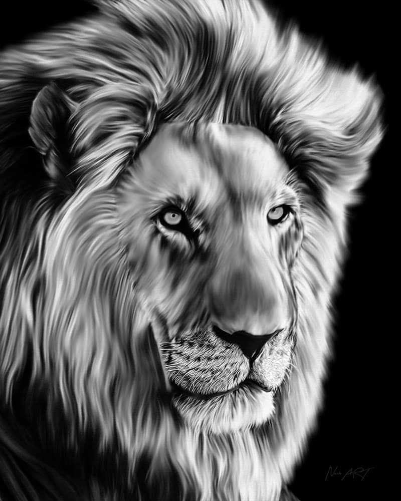 Leo II by Lord Amihere — canvas wall art