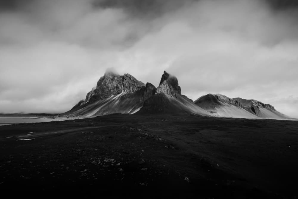 Dramatic Mountain Landscape by Joao Galamba — canvas wall art