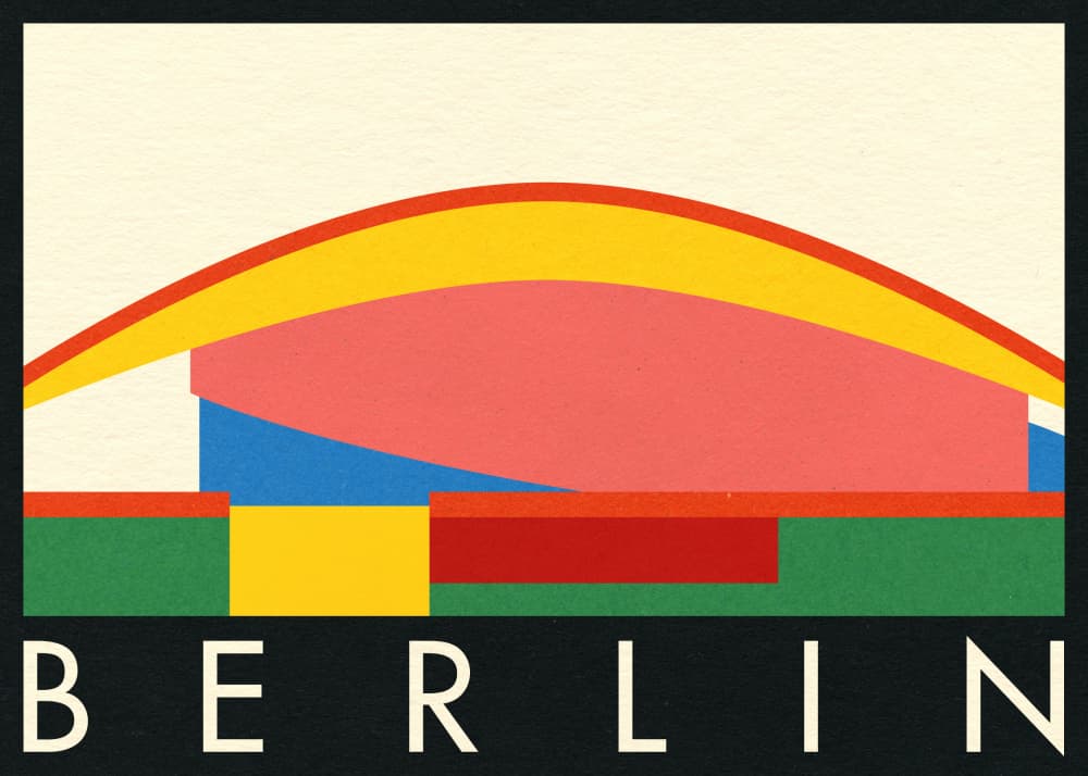 Berlin Hkw by Rosi Feist — canvas wall art