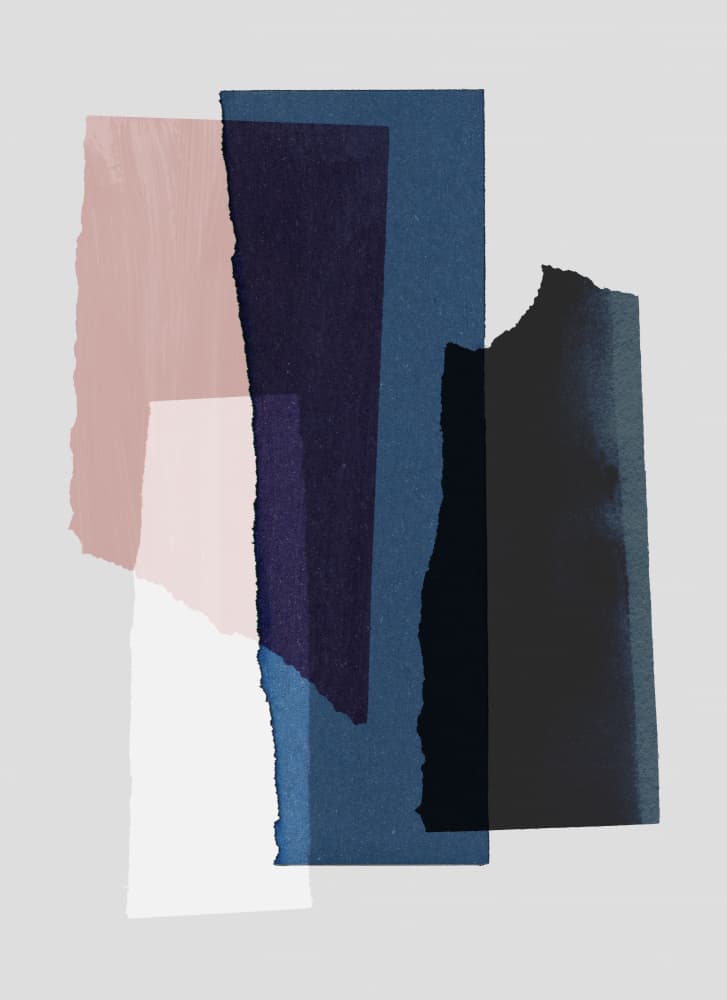 Pieces 3 by Mareike Böhmer — canvas wall art