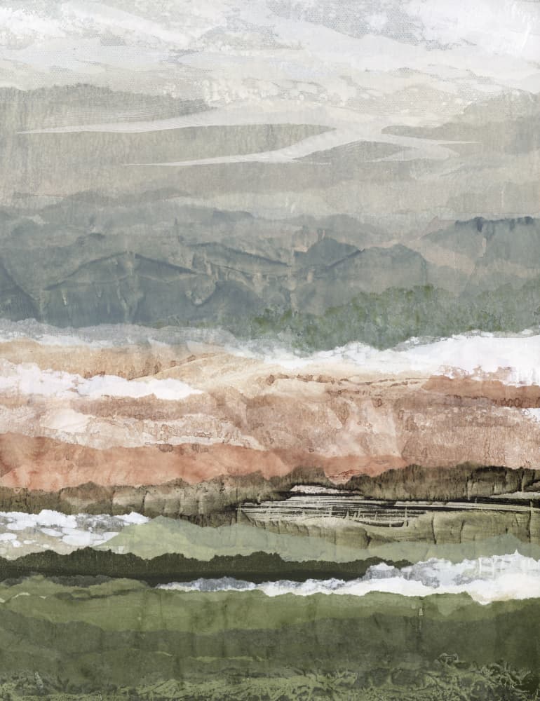 Serene Mountain Layers