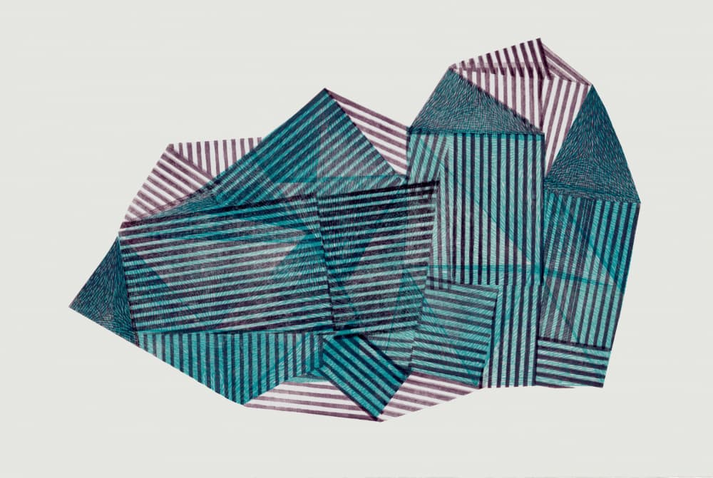 Layered Striped Geometry