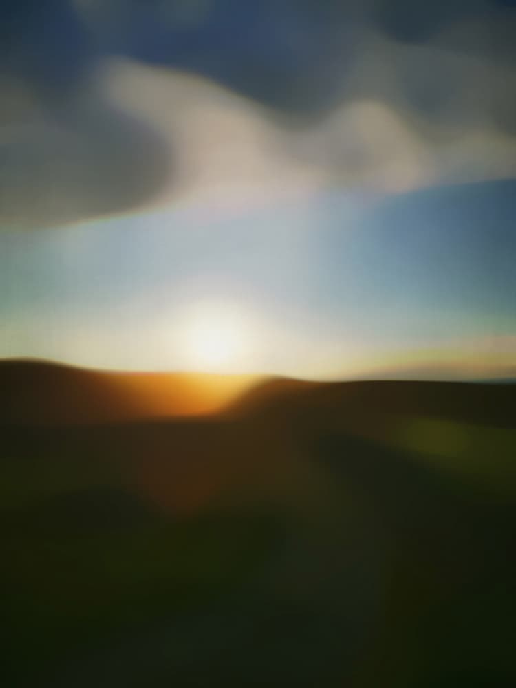Dreamy Sunset Landscape by Angelo Cerantola — canvas wall art