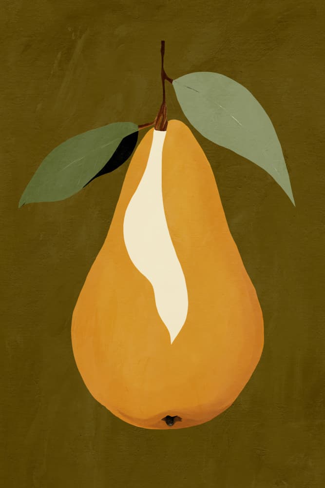 Freshpearno02 by Treechild — canvas wall art