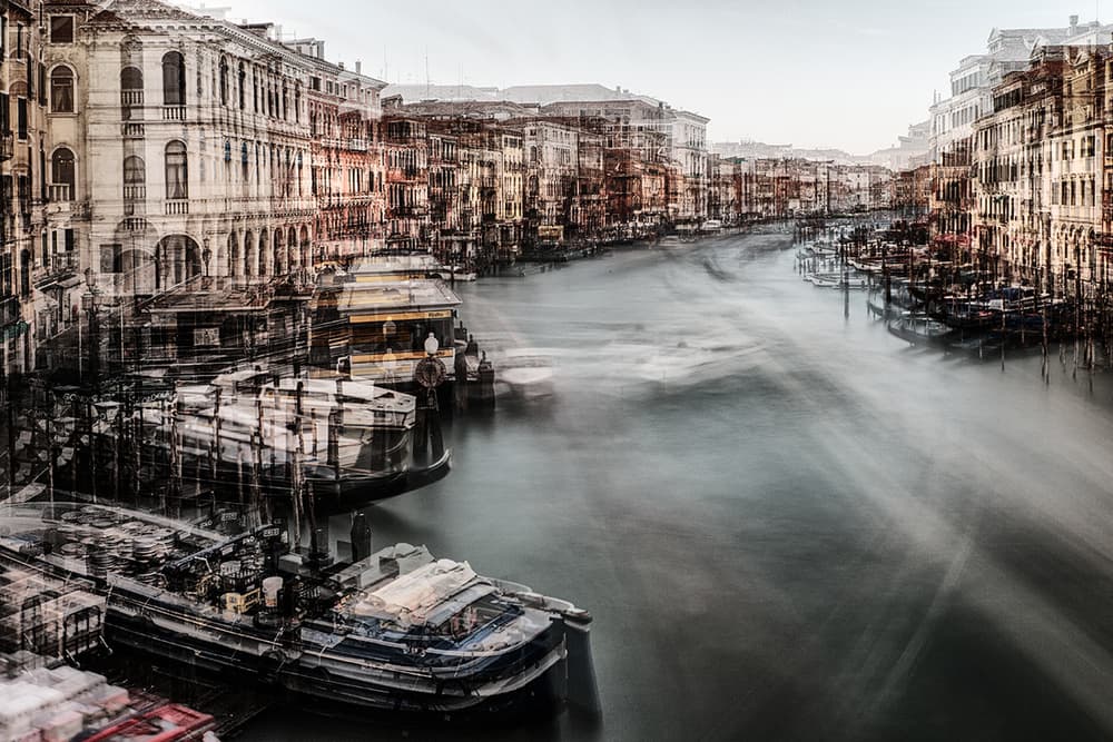 Ethereal Venice Canal by Massimo Della Latta — canvas wall art