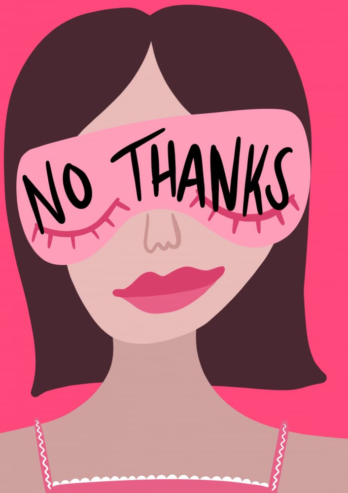 No Thanks! by Athene Fritsch — canvas wall art