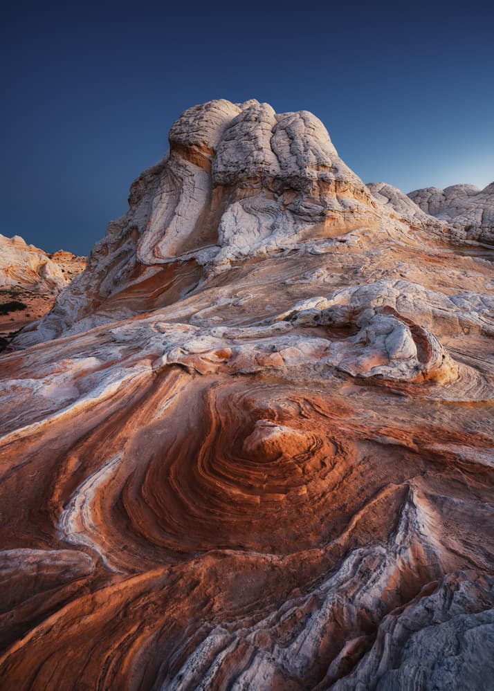 Swirled Desert Rocks by Juan Pablo de Miguel — canvas wall art