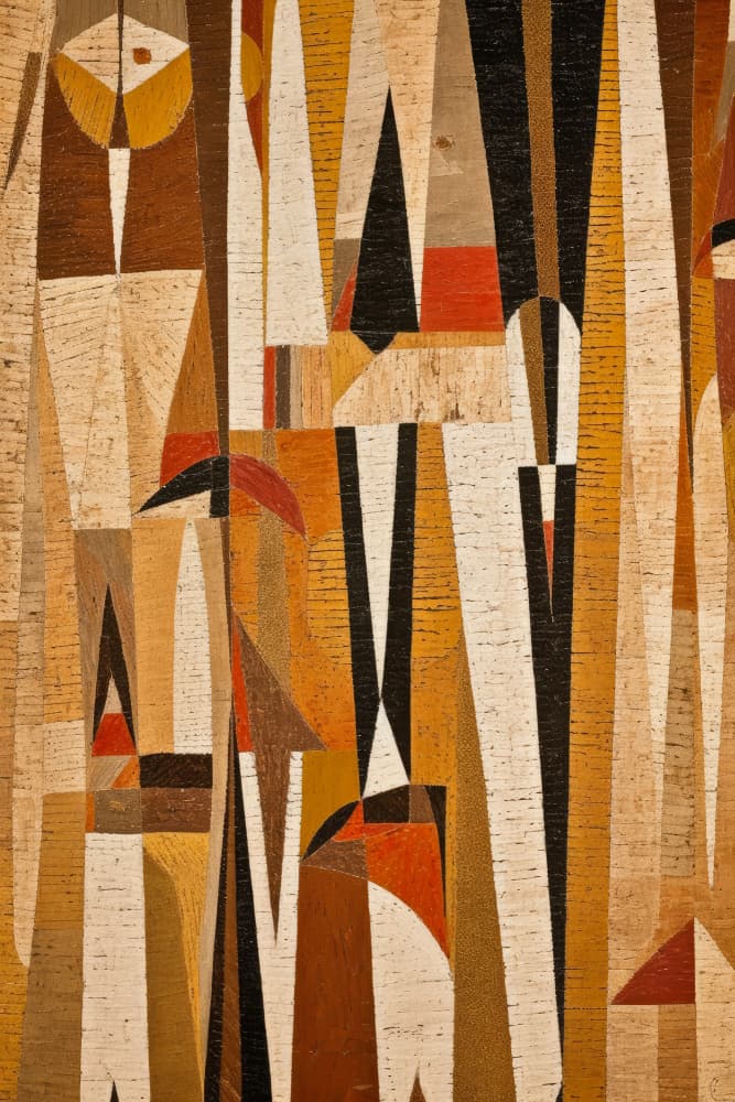 Geometric Harmony by Treechild — canvas wall art