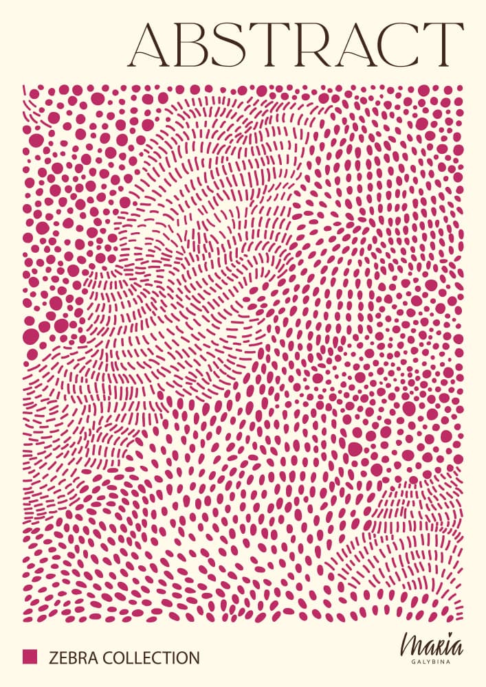 Abstract Swirling Pattern by Maria Galybina — canvas wall art