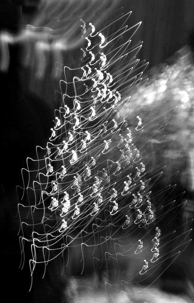 Abstract Light Tree by Dorothee Lieb — canvas wall art