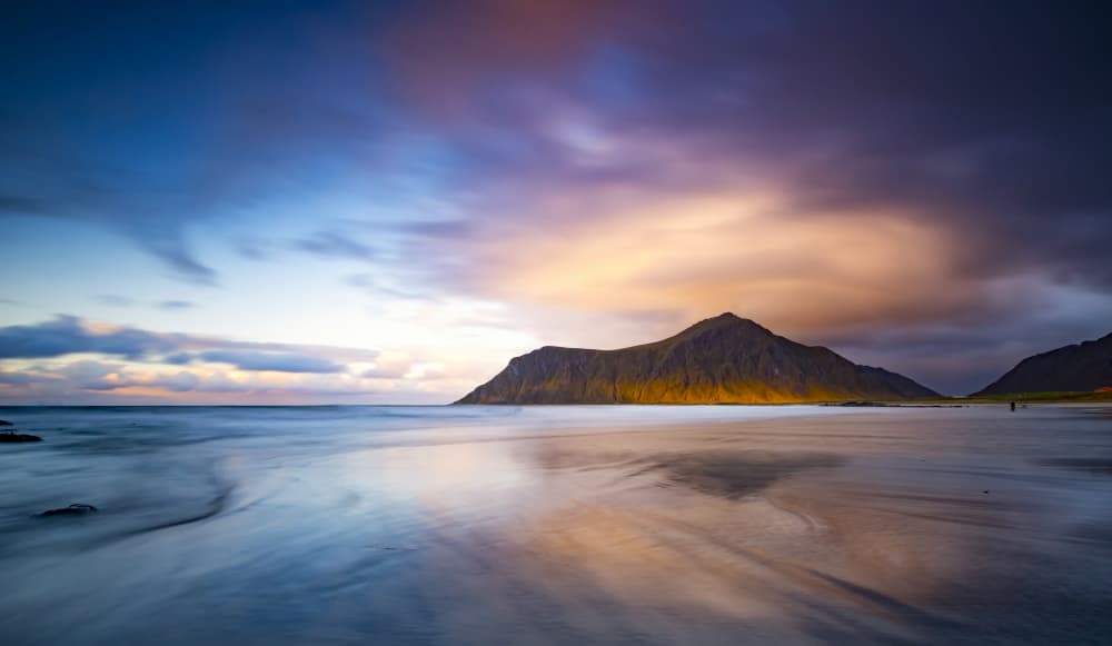 Dramatic Coastal Sunset by Andrea Auf dem Brinke — canvas wall art