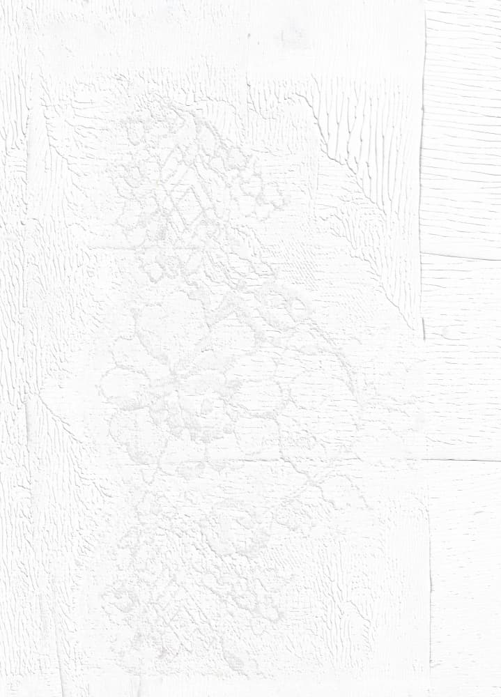 Embossed Floral Lace Pattern by Maira Ribena — canvas wall art