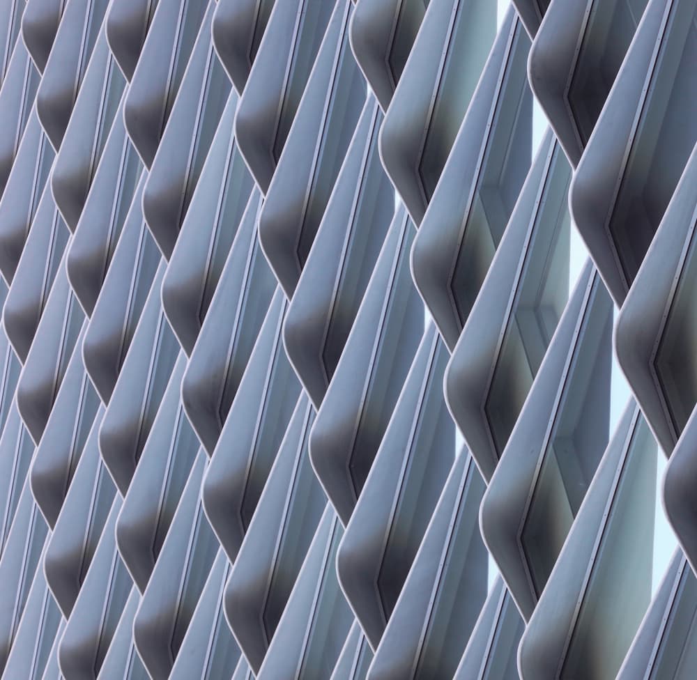 Abstract Architectural Curves by Robin Wechsler — canvas wall art