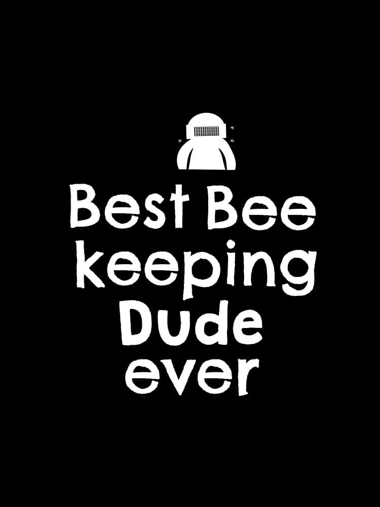 Best Beekeeper Dude Ever by Happie Eagle — canvas wall art