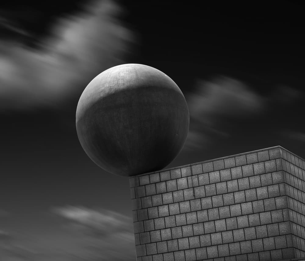 Precarious Balance by Juan Antonio Palacios — canvas wall art
