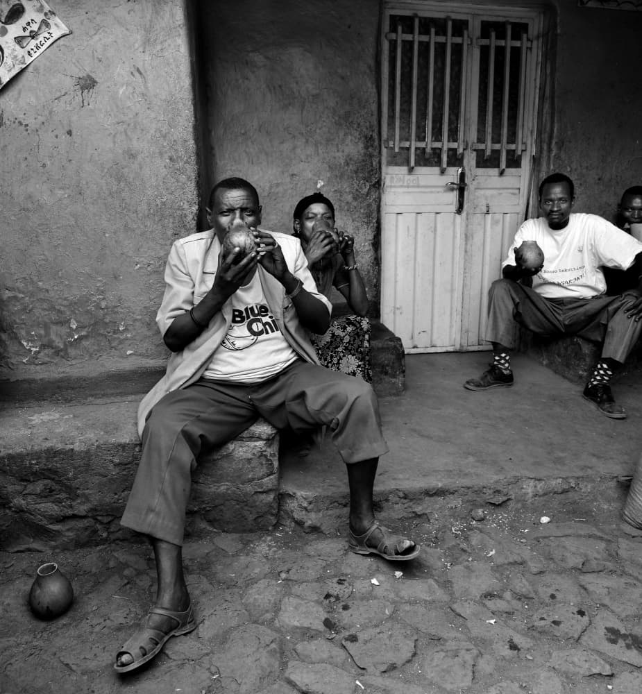 Daily African Life by Giuseppe DAmico — canvas wall art