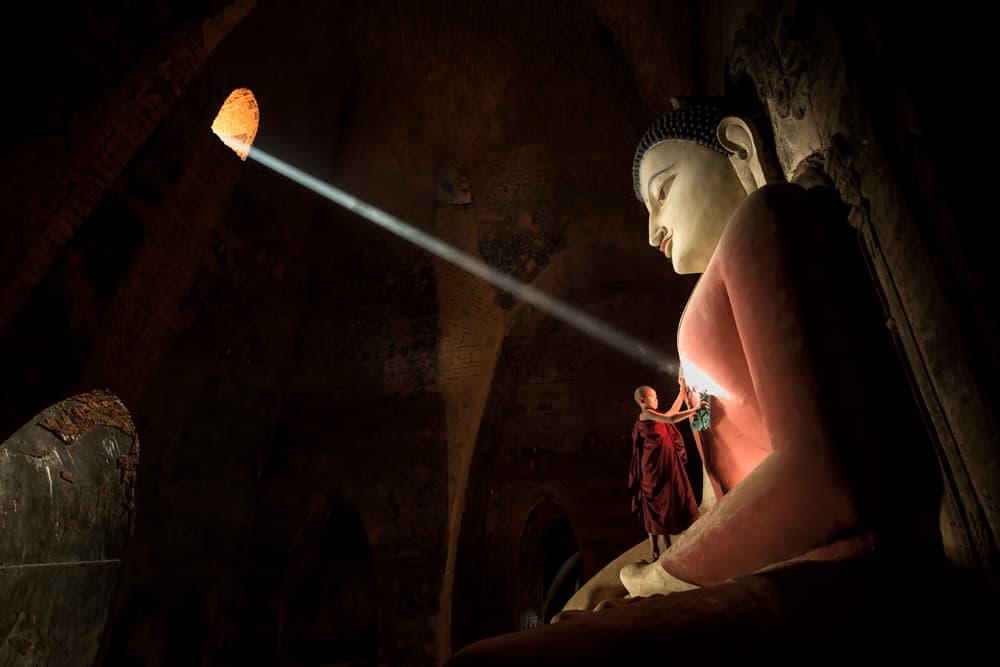 Sacred Buddha Light by Gunarto Song — canvas wall art