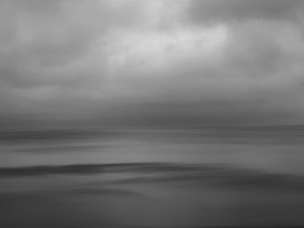 Moody Ocean Horizon by Piero Consoli — canvas wall art