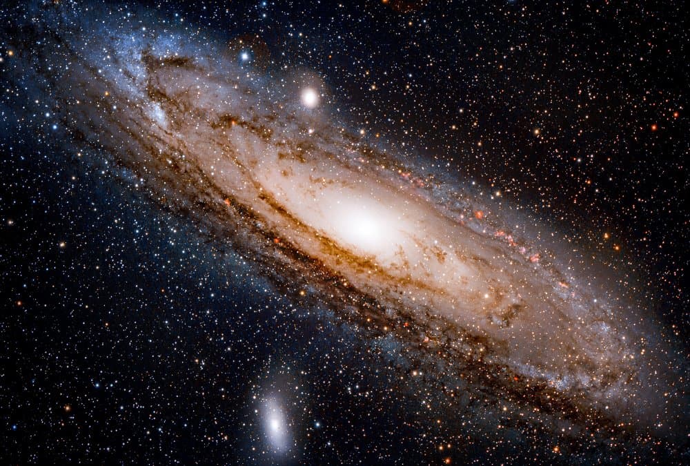 Majestic Spiral Galaxy by David Dayag — canvas wall art