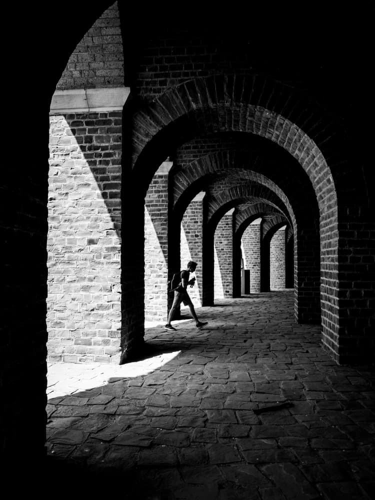 Light And Shadow Passage by Adam Dauria ☂ — canvas wall art