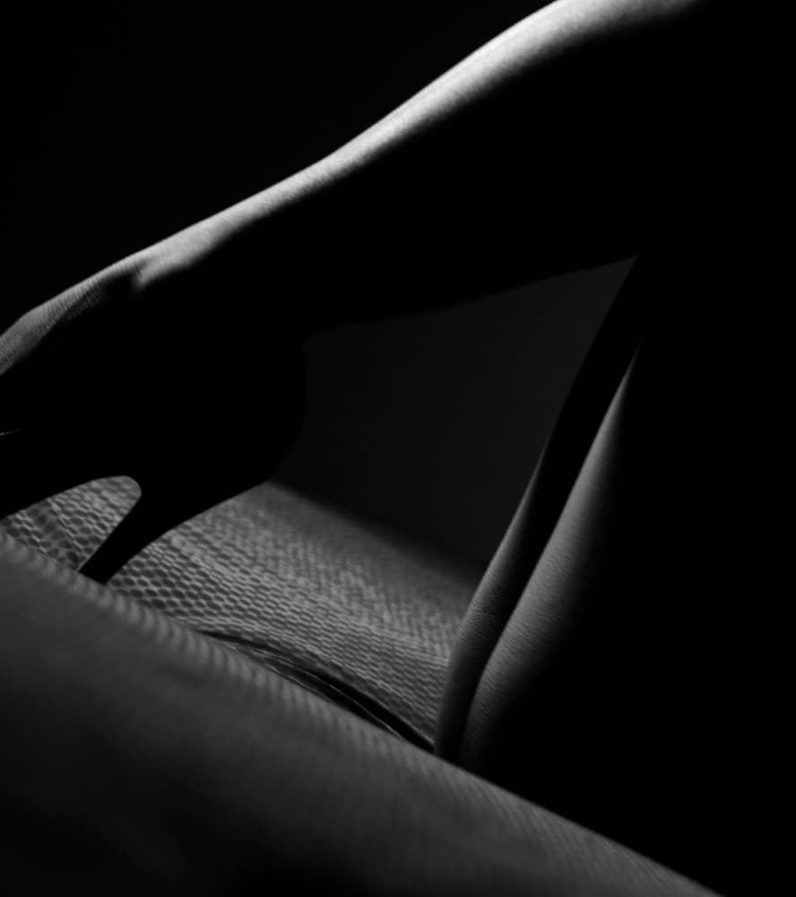 Sleek Feminine Silhouette by Erik Schottstaedt — canvas wall art