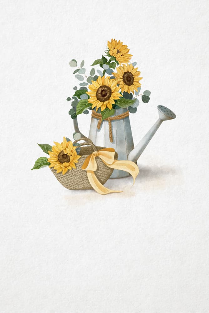 Colorful Sunflower by Xuan Thai — canvas wall art