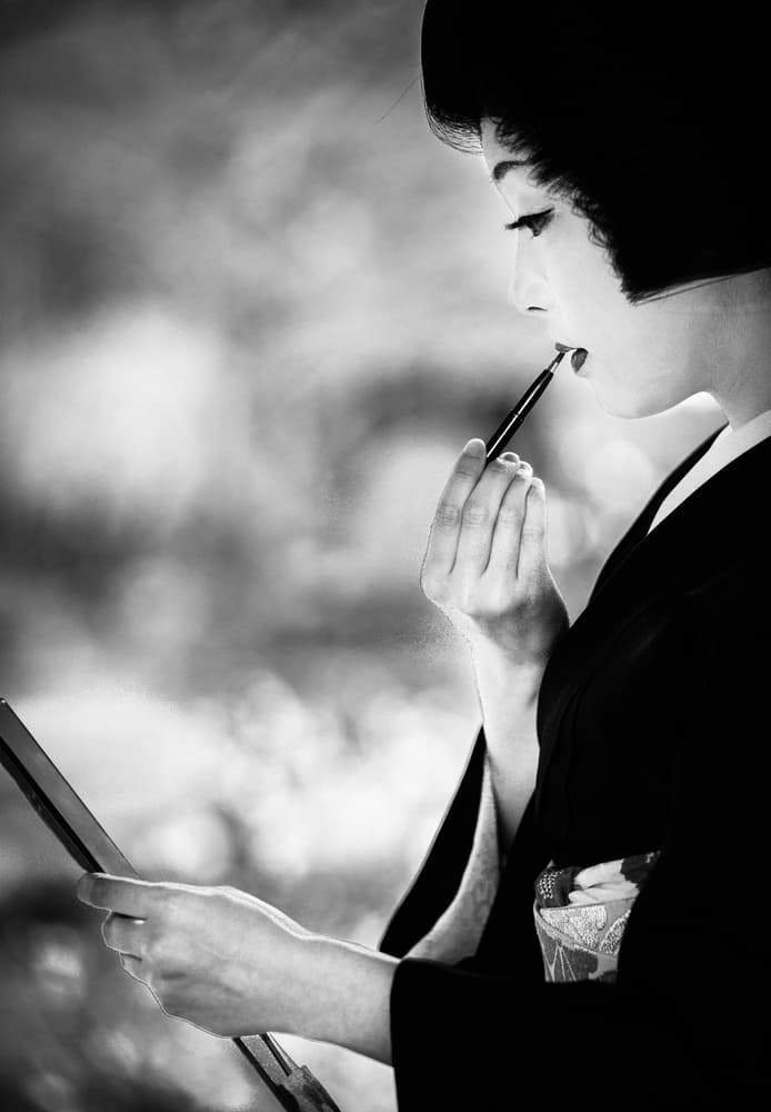 Japanese Beauty Ritual by TORU MATSUNAGA — canvas wall art