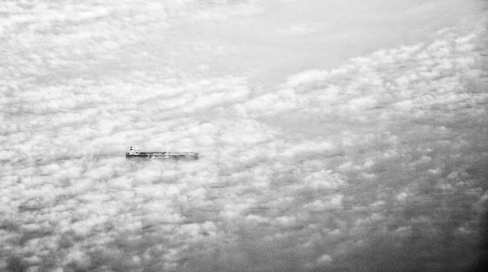 Ship in the Clouds by Tomer Eliash — canvas wall art