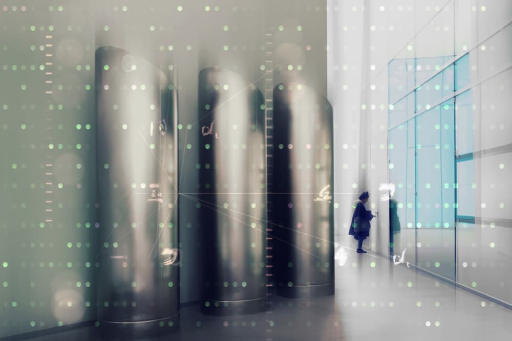 Digital Gallery Future by Roswitha Schleicher-Schwarz — canvas wall art