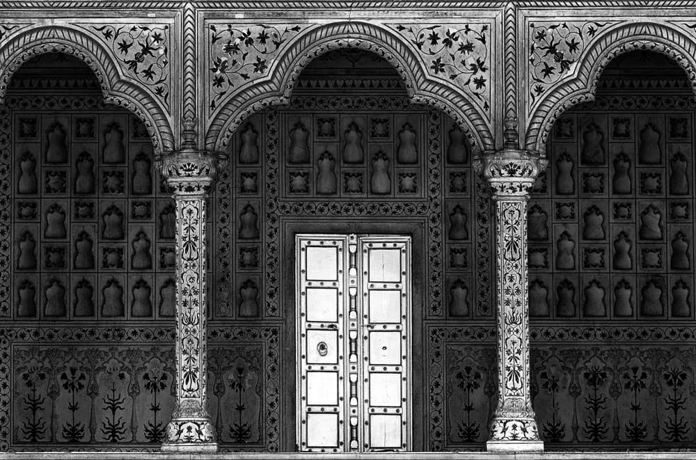 Ornate Arches and Doorway by Hans-Wolfgang Hawerkamp — canvas wall art