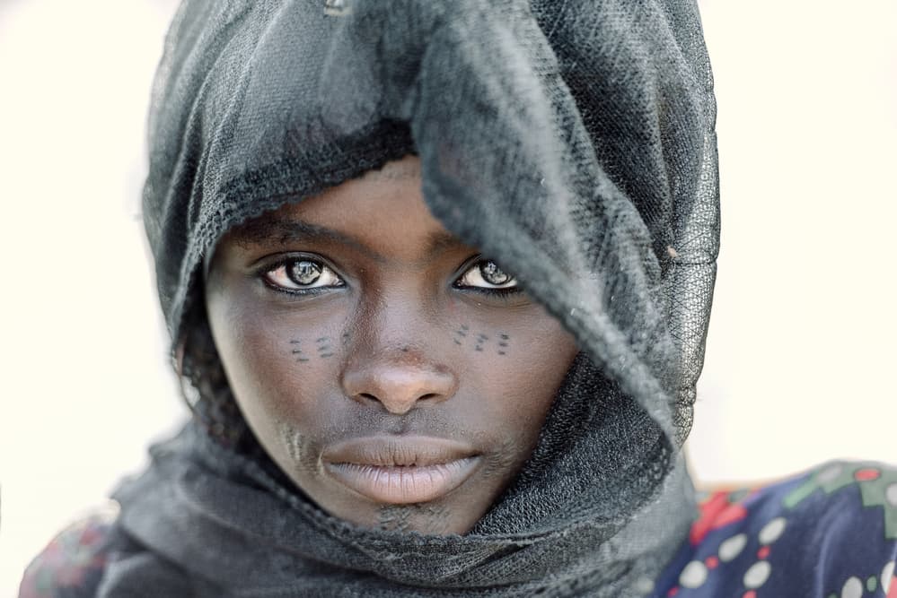 African Youth Gaze by Trevor Cole — canvas wall art