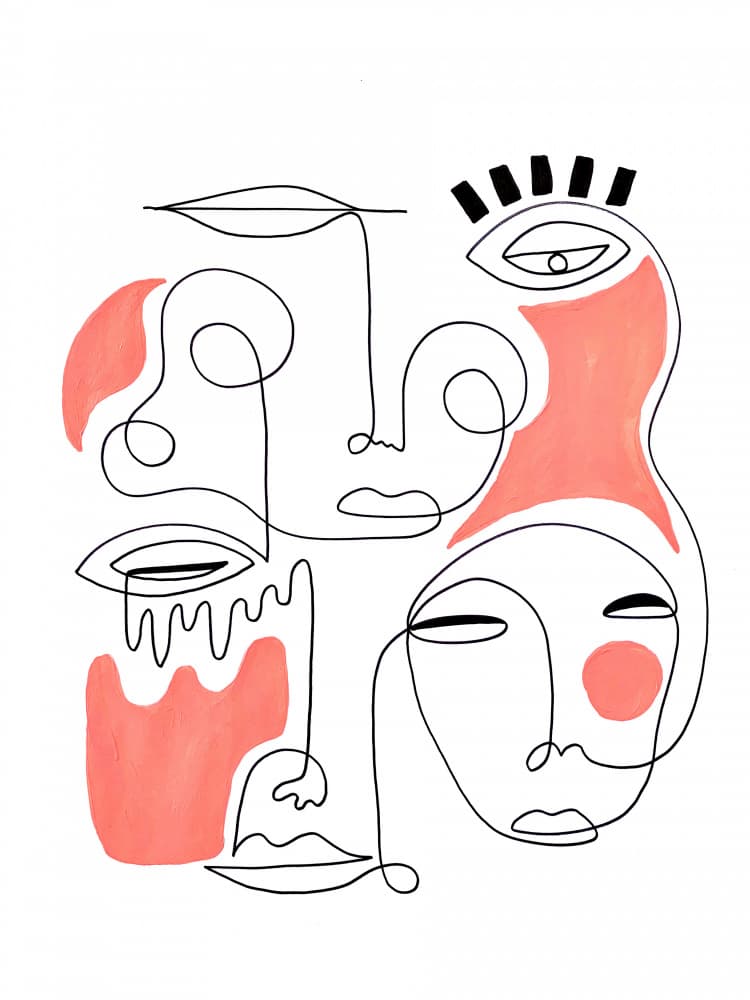 Watch Over You by Shatha Al Dafai — canvas wall art