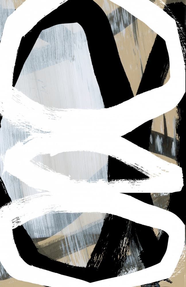 Modern Abstract Lines by cartissi — canvas wall art